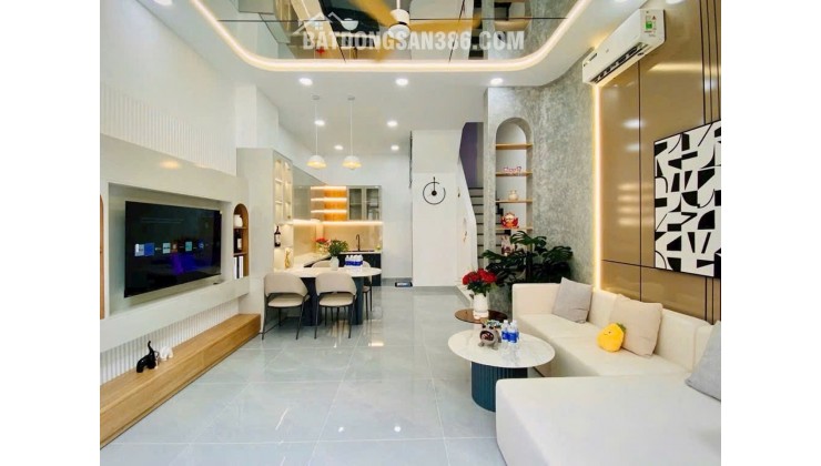 Nhà Mới SHR 4 tầng HXH 41m2, Vuông – Phan Huy Ích Gò Vấp